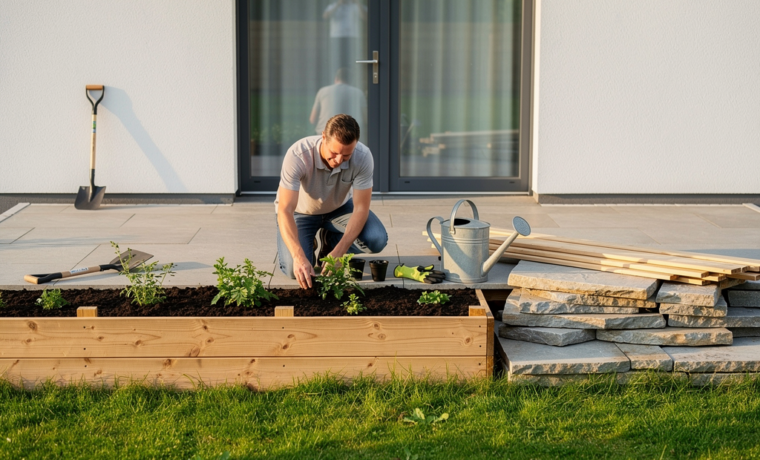 Mit dem passenden Kredit Gartenprojekt selbstständig finanzieren und realisieren